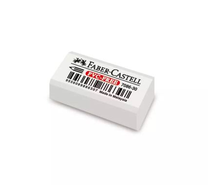 GOMA DE BORRAR PLAS.FABER CHICA DPX40UN STUDENT FA 