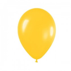  GLOBOS N 9 LISO X 25 UN KIKO AMARILLO 