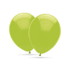  GLOBOS N 9 LISO X 50 UN VERDE CLARO BALLOONS 