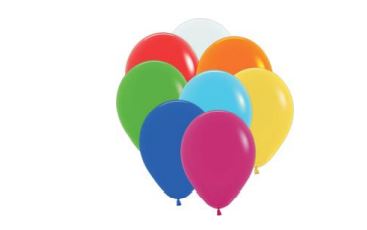  GLOBOS N 9 LISO X 50 UN SURTIDOS BALLONS 