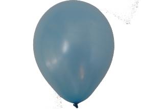  GLOBOS N 12 LISO X 50 UN CELESTE BALLOONS 