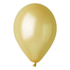  GLOBOS N 9 PERLADO X 50 UND ORO BALLOONS 
