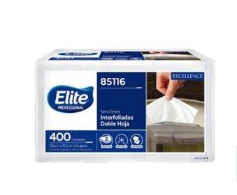  SERVILLETA INTERFOLIADA ELITE X 400 UND D/H 