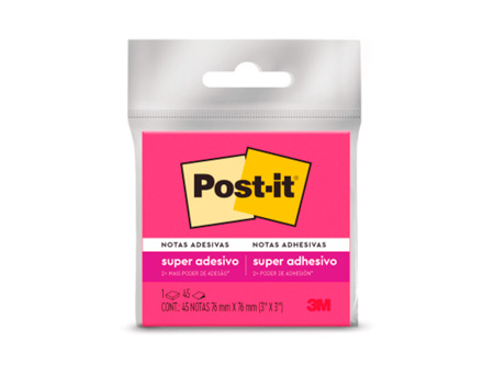 NOTA ADHESIVA 3M POST-IT 654 FUCSIA 45 HOJAS 