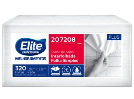  TOALLA PAPEL INTERF 320 HJ BLANCA ELITE H/S 