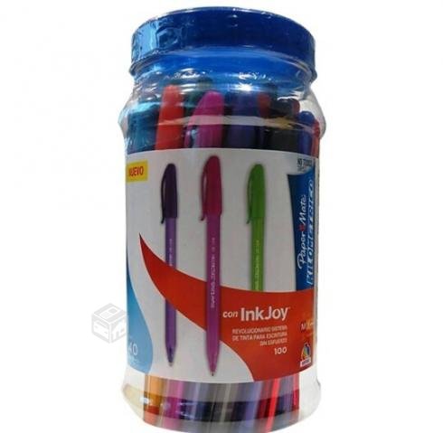  LAPIZ PASTA P.MED COL.SURT X 40 UND 1.0 INKJOY 