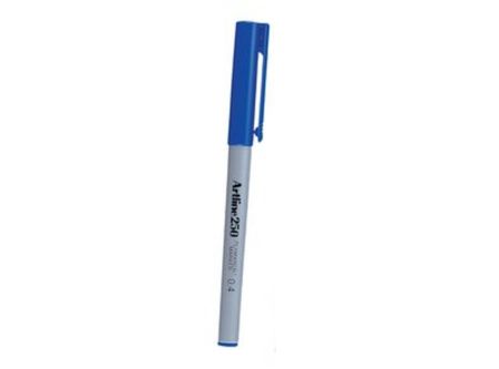  LAPIZ FIBRA  0.4 ARTLINE 250 AZUL PERMANENTE** 