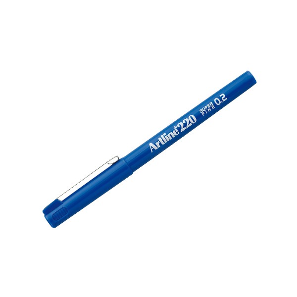  LAPIZ FIBRA  0.2 ARTLINE 220 AZUL 