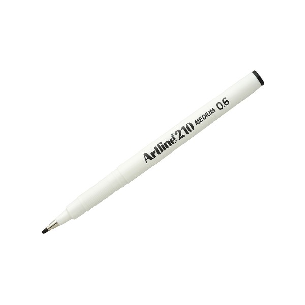  LAPIZ FIBRA  0.6 ARTLINE 210 NEGRO 
