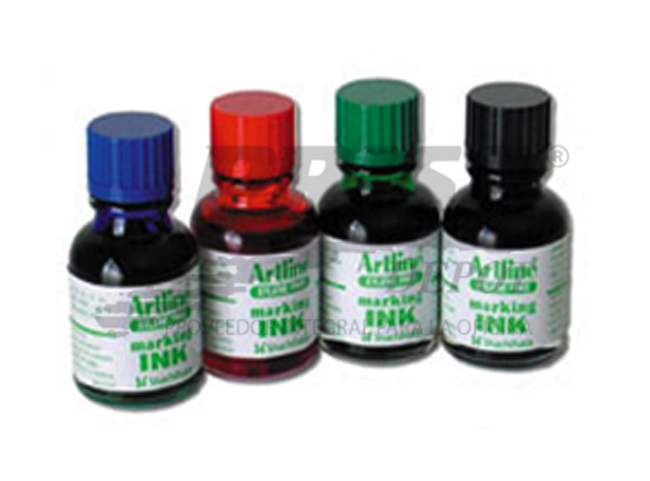  TINTA MARCADOR PERMAN. 20CC ARTLINE ROJO 