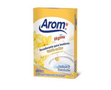  PASTILLA WC 40 GR AROM C/GANCHO VAINILLA 