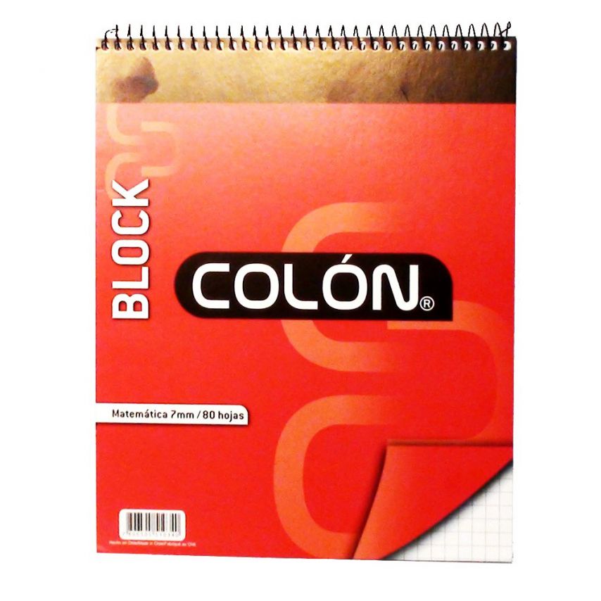  BLOCK ANILLADO UNIVERS M7 80 HJ COLON 