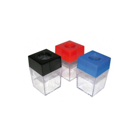  PORTACLIPS PLASTICO MAGNETICO CUADRADO. 