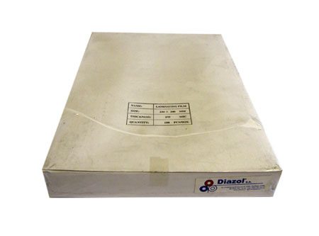  LAMINA TERMOL.T/OFIC.5 230X340 100 UN 125MIC DIAZO 