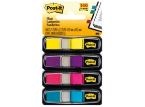  SEPARADOR PAG. TAPE FLAGS 683-4AB 4 COL.NEON 