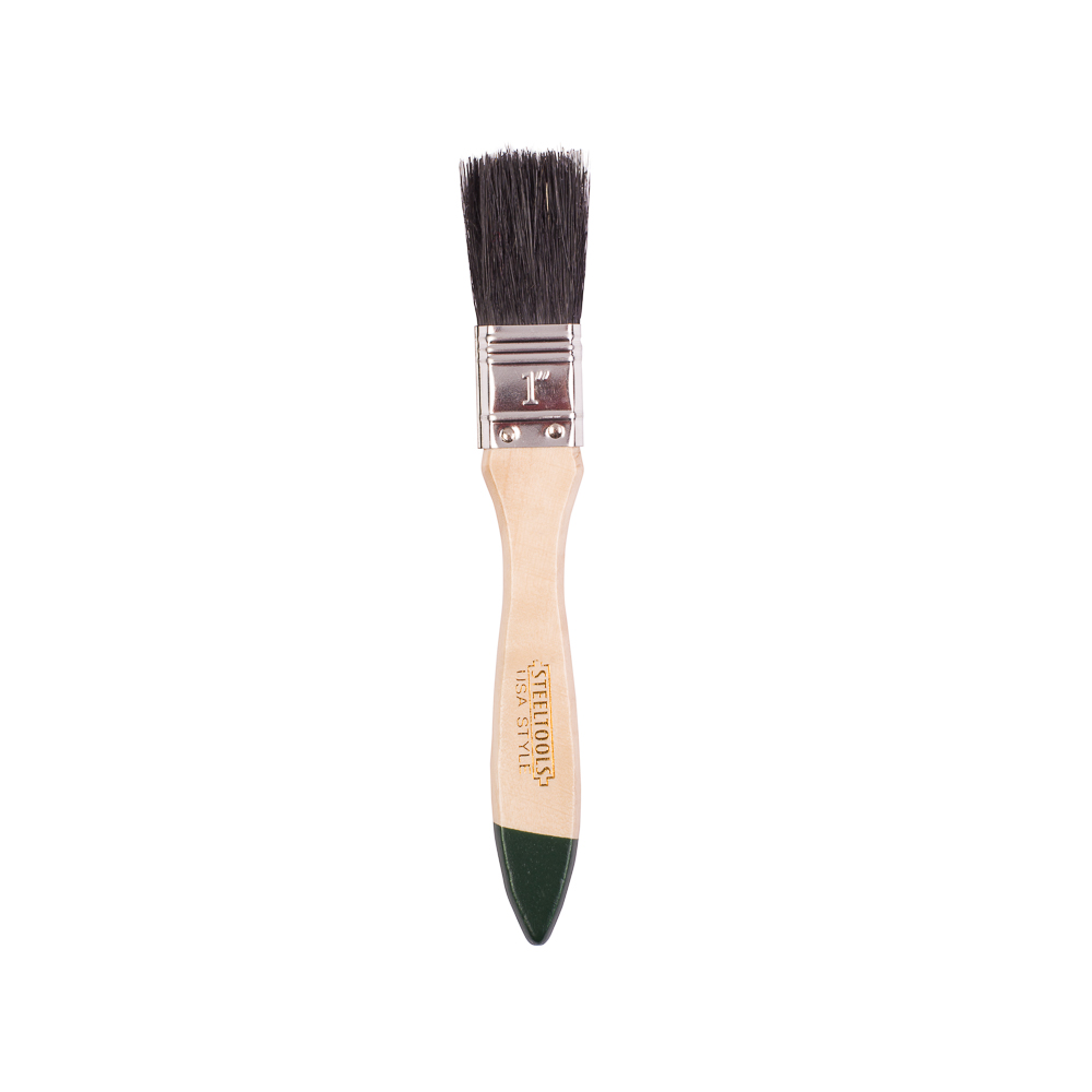  BROCHA BASICA MANGO DE MADERA 1 PULGADA 