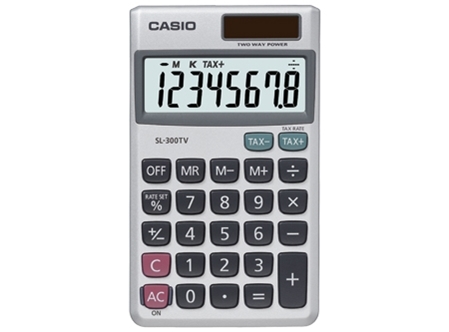  CALCULADORA BASICA BOLS. CASIO SL-300 