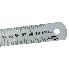  REGLA METALICA 100 CM. ARTEL 