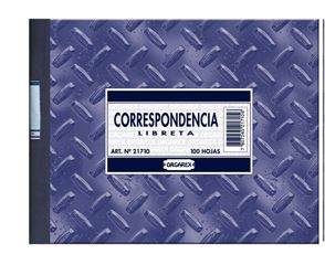  LIBRETA CORRESPONDENCIA 100 HJ ORGAREX 21710 