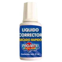  CORRECTOR LIQUIDO BOTELLA 12 ML PROARTE 