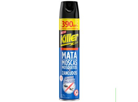  INSECTICIDA AEROSOL 390 CC KILLER MOSCAS Y ZANCUDO 
