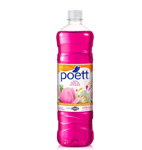  LIMPIADOR PISO 900 ML POETT PRIMAVERA 