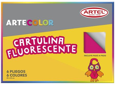  CARPETA ESCOLAR C.FLUORECENTE 6 HJ. ARTEL 