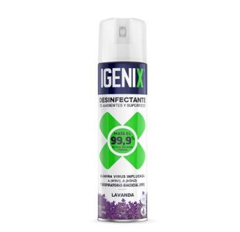  DESINFEC. AEROSOL 360 CC A/BACT IGENIX LAVANDA 