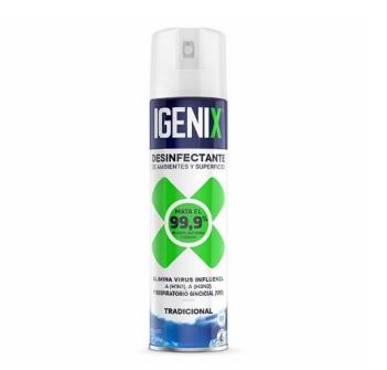  DESINFEC. AEROSOL 360 CC A/BACT IGENIX TRADICIONAL 