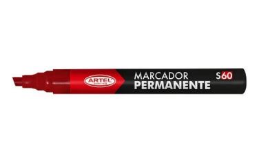  MARCADOR PERMAN.ARTEL P.BISELADA 60 ROJO 