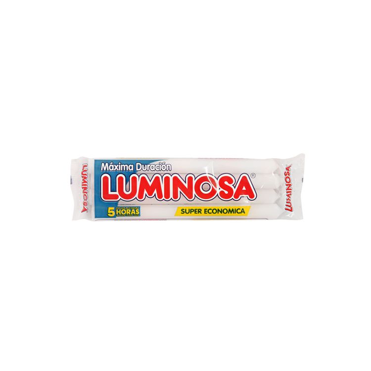  VELA LUMINOSA SUPER ECONOMICA 96 GR PQ X 4 UN. 