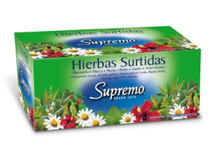  TE HIERBAS SUPREMO X 20 BOLSITAS SURTIDAS 