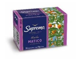  TE HIERBAS SUPREMO MATICO X 20 BOLSITAS 