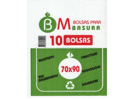  BOLSA BASURA 70 X 90 CM 10 UN 25 MC BM 