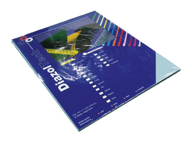  PAPEL FOTOC.  COLOR CARTA 50 HJ. 75GR CELEST PASTE 