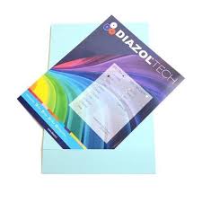  PAPEL FOTOC.  COLOR OFICIO 500 HJ. AZUL 75 GRS 