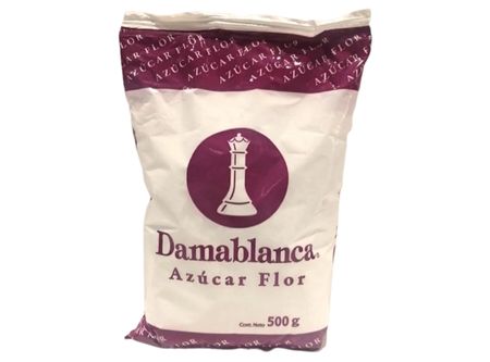  AZUCAR FLOR 500 GRS DAMA BLANCA 