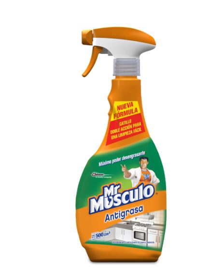  LIMPIADOR A/GRASA 500 ML GATILLO MR MUSCULO 