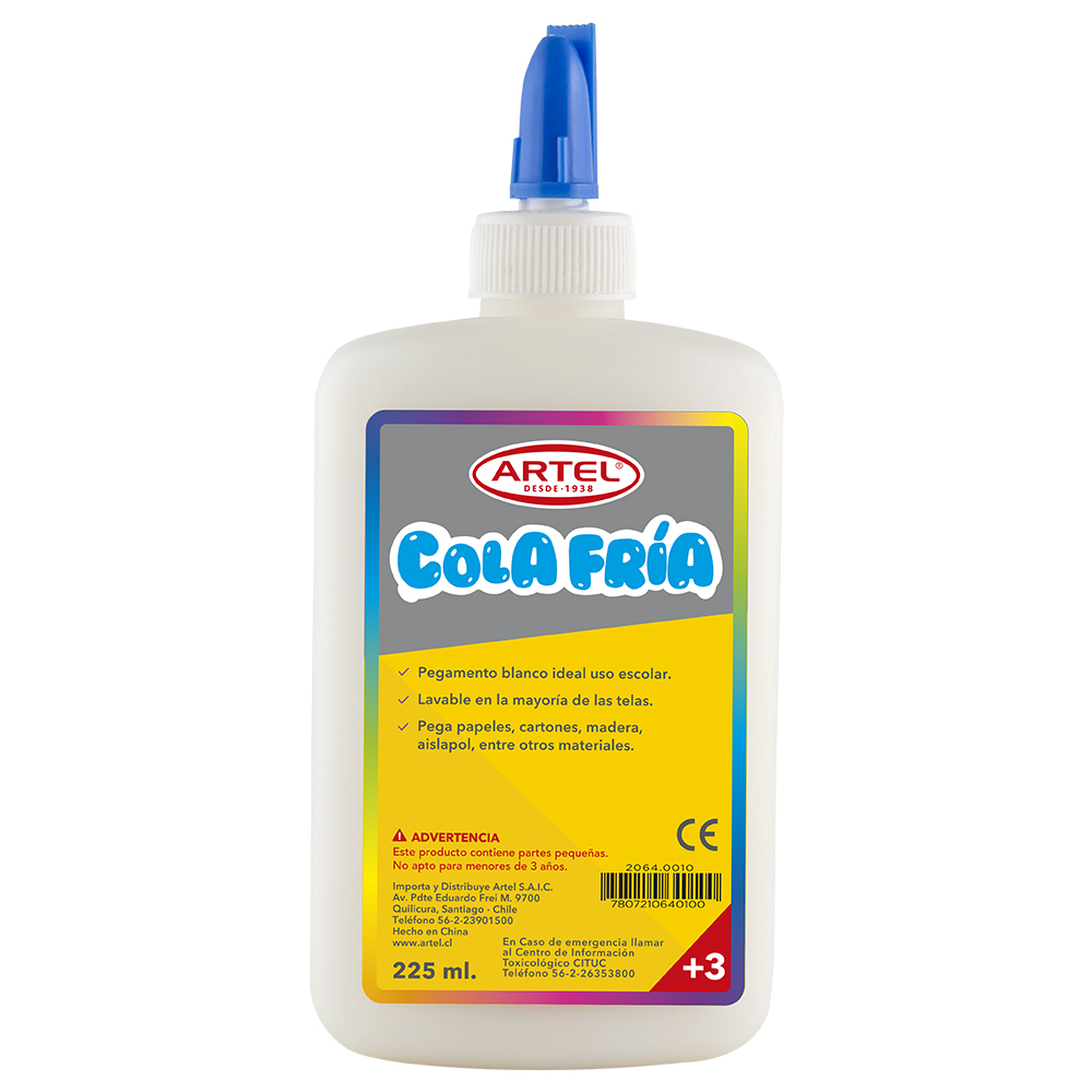  ADHESIVO COLA ESCOLAR 225 GR. ARTEL 