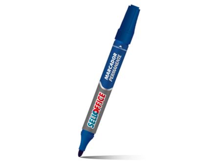  MARCADOR PERMAN.SELLOMARKER P.RED. AZUL 