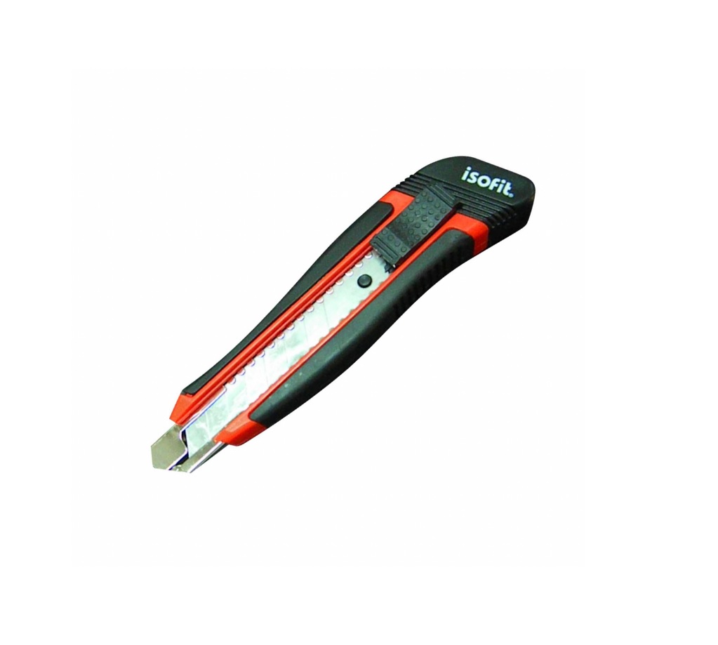  CUCHILLO CARTONERO GRANDE ISOFIT C/GOMA 13814-2 