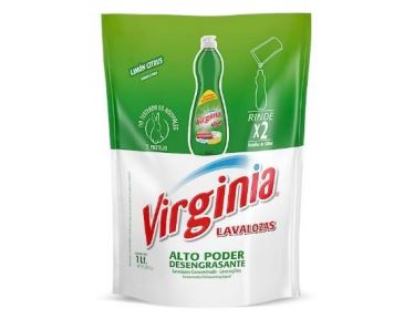  LAVALOZA LIQ 1 LT VIRGINIA LIMON CITRUS DOYPACK 