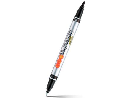  MARCADOR PERMAN.MON-AMI DOBLE PTA.FINA-MEDIA NEGRO 