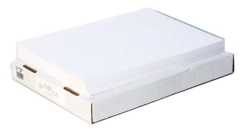  TARJETA BLANCA T/CARTA 9.5X200GR 100 UND GOFRADA 