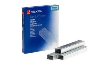  CORCHETES 23/8 DE 1000 REXEL PARA CLAVADORA R 