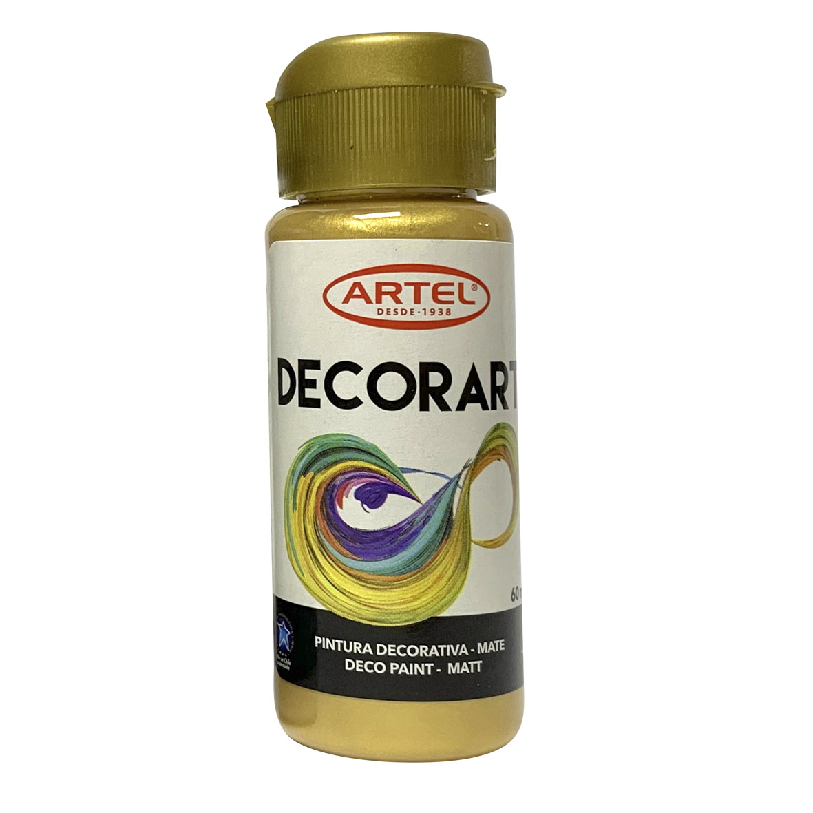  PINTURA DECORART 60 CC ORO BRILLANTE ARTEL N/91 