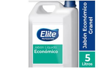  JABON LIQ. 5 LT. ELITE ECONOMICO 