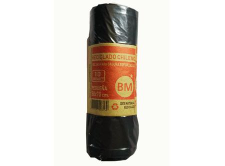  BOLSA BASURA 50 X 70 CM 10 UN BM ROLLO 