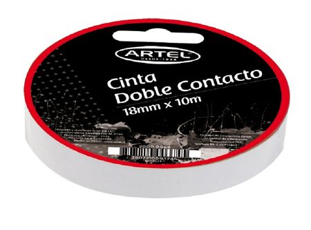  CINTA DOBLE CONT. 18MM X 10MT X 1 UND ARTEL 