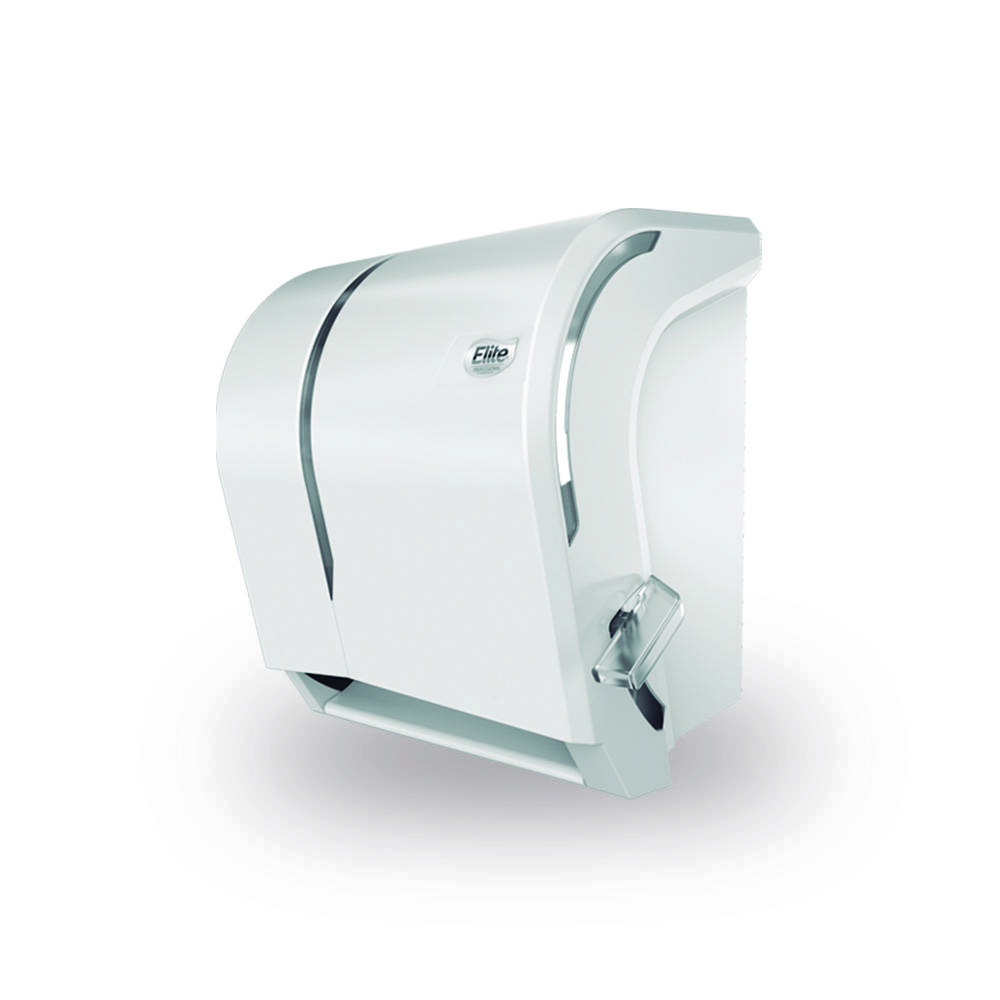  DISPENSADOR TOALLA C/PALANCA BLANCO ELITE 